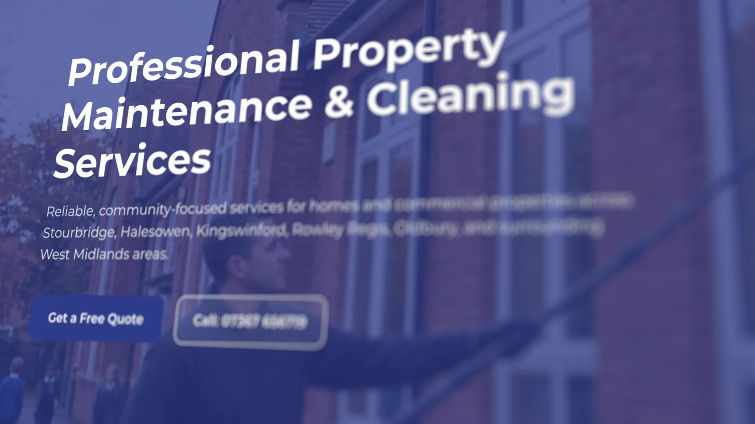 RTP Property Maintenance website preview