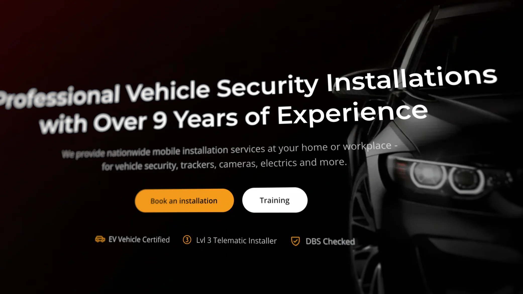 Secure-It Vehicle Services website preview